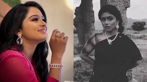 சாவித்ரி போல போஸ் கொடுத்த சீரியல் நடிகை… கீர்த்தி சுரேஷ்க்கே டஃப் கொடுப்பாங்க போல !