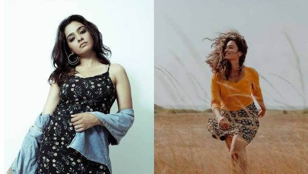 காட்டுக்குள் மான்குட்டி போல துள்ளிக் குதித்து விளையாடும் ... நடிகை காயத்ரி!