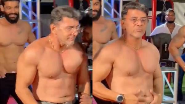 வாவ் பப்லு... சட்டையை கழற்றி .. அம்மாடி.. இப்பவும் செம மாஸ் காட்றாரே!