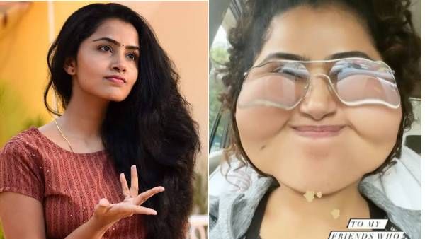 ஓவரா டோனட் சாப்பிட்டு குண்டான நடிகை அனுபமா பரமேஸ்வரன்.. வைரலாகும் ரீல் வீடியோ!