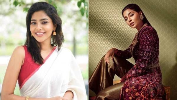 சைனீஸ் உடையில் மின்னும் ஜகமே தந்திரம் பட ஹீரோயின்!