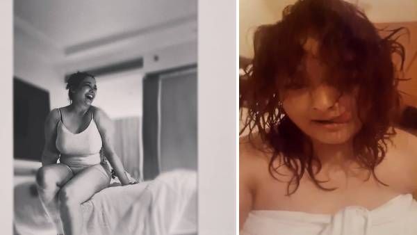 இப்படி இறங்கிட்டீங்களே.. டவலைக் கட்டிக்கொண்டு.. ஈரத்தலையுடன் சூடேற்றும் கிரண்..தீயாய் பரவும் வீடியோ!