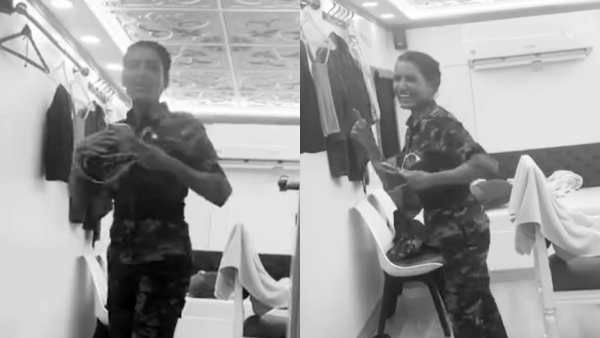 தி ஃபேமிலி மேன் படப்பிடிப்பில் செம குஷியாக டான்ஸ் ஆடிய சமந்தா... வைரலாகும் க்யூட் வீடியோ!