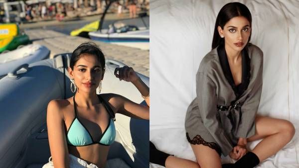 பிகினியில் செம ஹாட்டாக சன் பாத் எடுக்கும் ஆதித்ய வர்மா பட ஹீரோயின்!