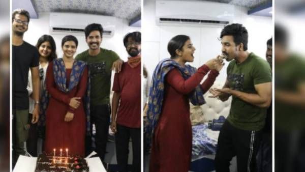 விஷ்ணு விஷால் படத்தோட சூட்டிங்கை முடித்த ஐஸ்வர்யா ராஜேஷ்... கேக் வெட்டி கொண்டாடிய படக்குழு