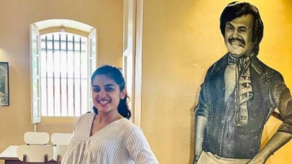 இது எப்படி இருக்கு...ரஜினி ஸ்டைலில் நிவேதா தாமஸின் வைரல் ஃபோட்டோ