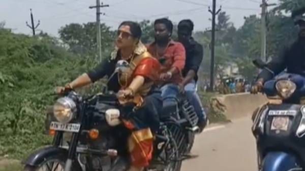 டுபுடுபுடுபு.. கும்முன்னு புல்லட் ஓட்டிய வனிதா.. அப்படியே ஸ்வீட் ஷாக்கான நெட்டிசன்கள்!