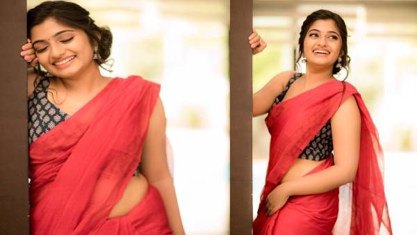 அந்த லிப்ஸ் அழகா இருக்குங்க.. கொஞ்சித் தள்ளும் ரசிகர்கள்.. அர்ச்சனாவின் வெட்கம்!