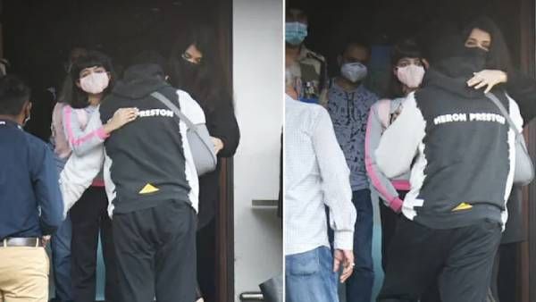 பொன்னியின் செல்வன் ஷூட்டுக்கு புறப்பட்ட மனைவி.. கையில் கட்டுடன் கட்டியணைத்து வழியனுப்பிய நடிகர்!