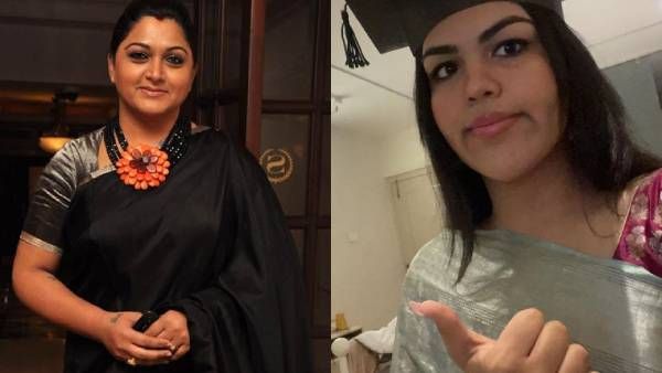 மகளின் முக்கியமான ஃபோட்டோவை வெளியிட்ட குஷ்பு...அப்படி என்ன ஃபோட்டோ