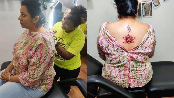 ஓம் மந்திரத்துடன் தாமரை டாட்டூ.. சார்பட்டா நடிகையின் தாராளம்.. நெட்டிசன்ஸ் கமெண்ட்ஸ் பாருங்க!