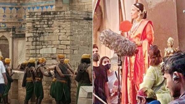 பொன்னியின் செல்வன் படத்தில் ஐஸ்வர்யா ராய்யின் கெட்டப் இதுதான்.. லீக்கானது ஷூட்டிங் ஸ்பாட் போட்டோ!