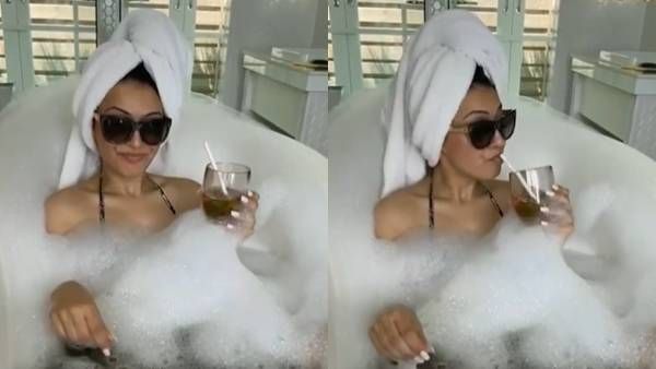 அடக் கொடுமையே.. குளிக்கும் வீடியோவை வெளியிட்ட ஹன்சிகா.. கண்டபடி கழுவி ஊற்றும் நெட்டிசன்ஸ்!