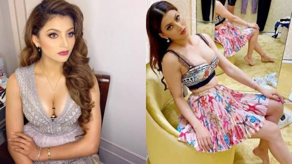 கிளாமர் குயின்... டைட்டான உடையில்… கவர்ச்சி விருந்து வைத்த ஊர்வசி ரவுத்தலா!