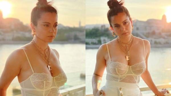 இப்படி பண்ணலாமா தலைவி.. உச்சகட்ட கவர்ச்சியில் போட்டோ போட்ட கங்கனா.. கேள்வி எழுப்பும் நெட்டிசன்ஸ்!