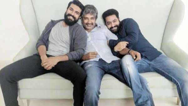 ஆர்ஆர்ஆர் படப்பிடிப்பு ஓவர்.. கேக் வெட்டி கொண்டாடிய படக்குழு!