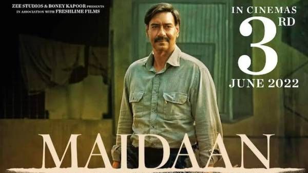 கால்பந்தாட்ட பயிற்சியாளரின் உண்மைக்கதை “Maidaan“... ரிலீஸ் தேதி அறிவிப்பு!