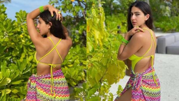 பிகினியில் படு தூள்... சாரா அலிகானின் லேட்டஸ்ட் வீடியோ !