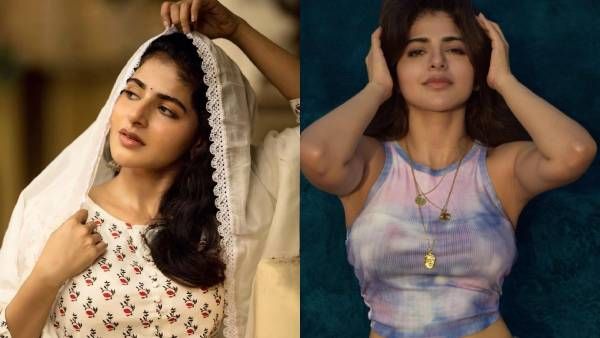 ஒய்யாரமா சுவற்றில் சாய்ந்து மயக்கும் ஐஸ்வர்யா மேனன்... கிளாஸ் போட்டோஷூட் !