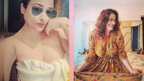 'டவலை கட்டிக்கொண்டு போஸ் கொடுத்த நடிகை... எல்லை மீறி கமெண்ட்டுகளை பதிவிடும் நெட்டிசன்ஸ்!