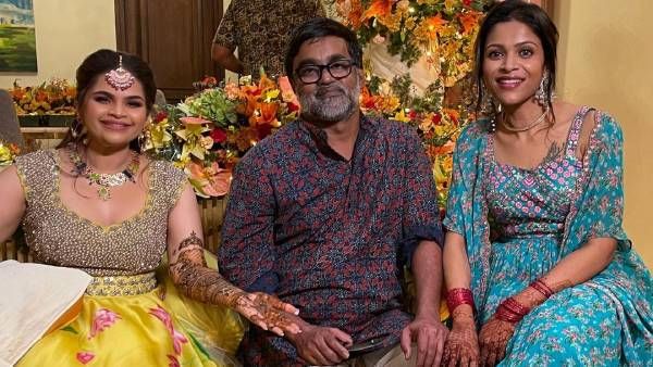 கல்யாணப் பொண்ணா எப்படி கலக்குறாரு பாருங்க வித்யூலேகா.. குடும்பத்தோடு சென்று வாழ்த்திய செல்வராகவன்!