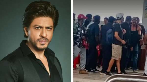 புனே மெட்ரோ ஸ்டேஷனில் ஷாருக்கான்...வைரலாகும் ஃபோட்டோ