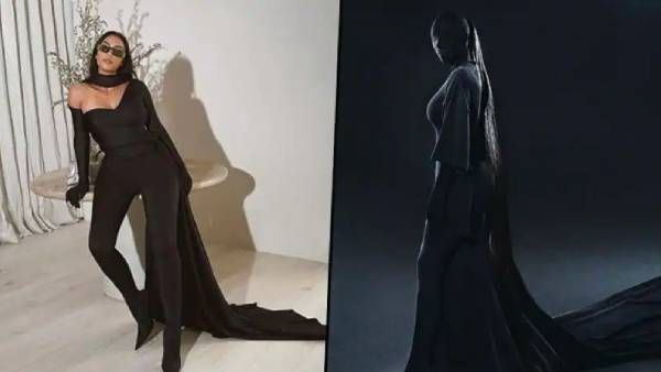 மெட் காலா 2021ல் கருப்பு தேவதையாக மாறிய கிம் கர்தாஷியன்.. கலாய்த்துத் தள்ளிய நெட்டிசன்கள்!