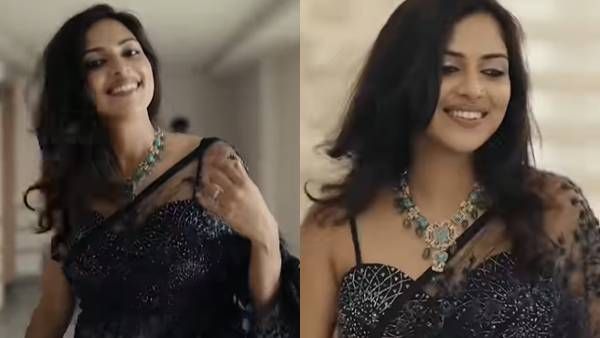 கல்யாண வீடியோவை வெளியிட்ட அமலா பால்.. ஸ்லீவ்லெஸ் ஜாக்கெட்.. ட்ரான்ஸ்ப்ரன்ட் சேலையில் அமர்க்களம்!