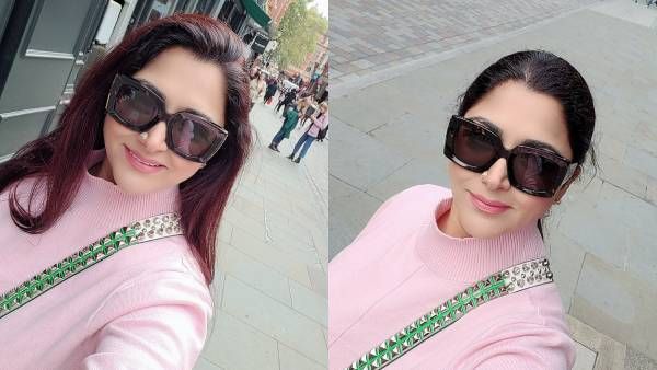 லண்டனில் இருந்து அண்ணாத்த நாயகி... குஷ்பூவின் வேற லெவல் புகைப்படங்கள்!