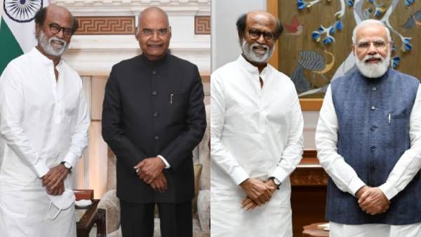 பெரும் மகிழ்ச்சி.. குடியரசுத் தலைவர் மற்றும் பிரதமரை நேரில் சந்தித்து வாழ்த்து பெற்ற ரஜினிகாந்த்!