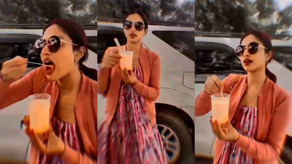 முதல் முறையா இதை இப்போதான் குடிக்கிறேன்.. அமலா பால் போட்ட செம கூலான வீடியோ.. என்னன்னு பாருங்க!