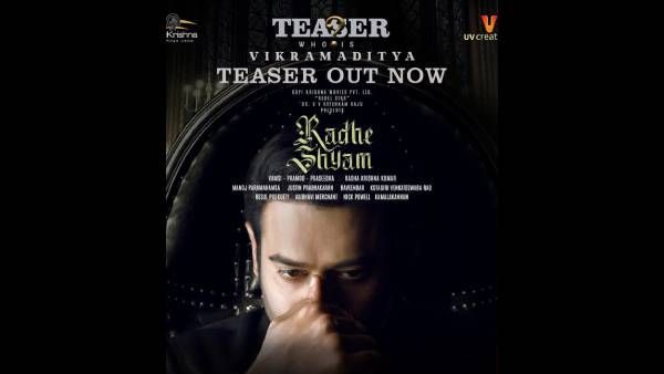 பிரபாஸ் பிறந்தநாள்... மிரட்டலான டீசர் வெளியிட்ட ராதே ஷ்யாம் டீம்