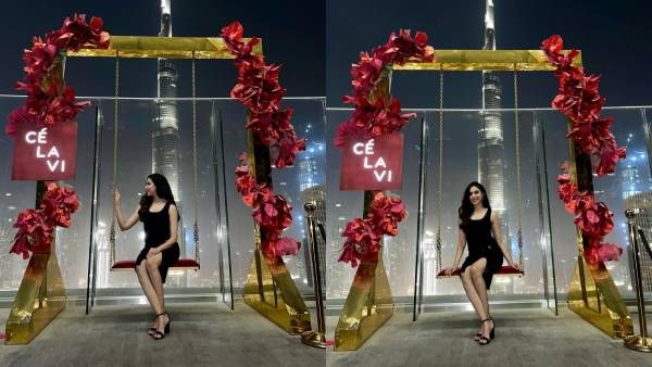 ஊஞ்சலாடும் பார்பி கேர்ள்... ரிது வர்மாவை வர்ணிக்கும் ஃபேன்ஸ்!