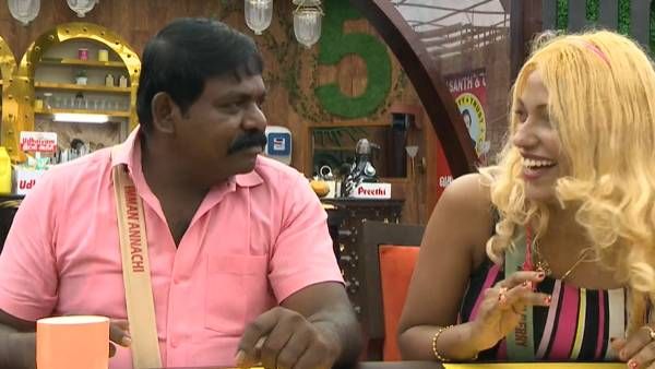 சூனியக்கார கிழவி… ஐக்கி பெர்ரியை பங்கமாக கலாய்த்த இமான் அண்ணாச்சி!