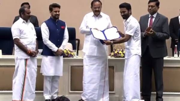 விருதுகளை குவித்த அசுரன் படம்... சிறந்த நடிகருக்கான தேசிய விருதுபெற்ற தனுஷ்!