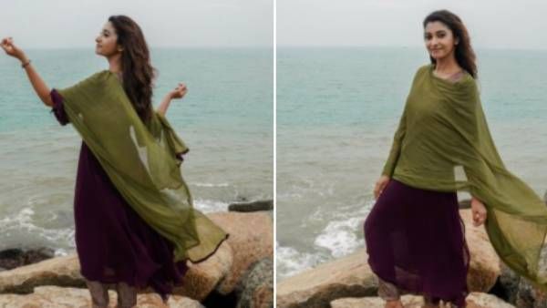 முக்கடல் சங்கமம், மக்கள், சாப்பாடு எல்லாம் சூப்பர்... பிரியா பவானி சங்கர் குஷி!