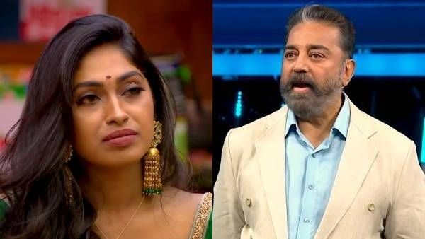 அந்த அறையில கேமரா வைக்காம போனதுக்கு காரணமே அதுதானே.. சுருதி பக்கம் சாட்டையை சுழற்றும் கமல்!