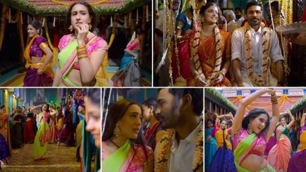 தனுஷ் நிச்சயதார்த்தத்தில் ஆட்டம் போடும் சாரா அலிகான்...அத்ரங்கி ரே கலக்கல் பாடல் வெளியீடு