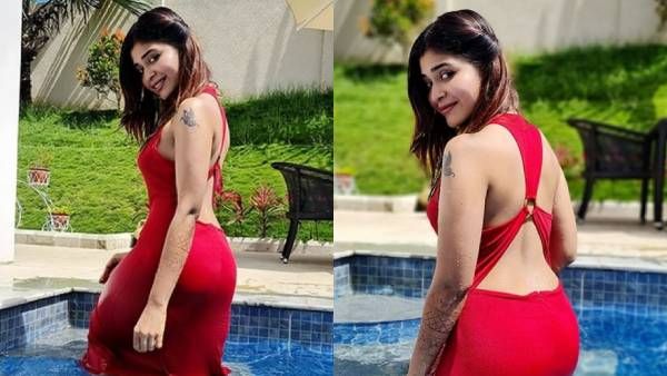 கவர்ச்சி உடையில் நீச்சல்குளத்தில் ஃபோட்டோஷுட் நடத்திய சீரியல் நடிகை