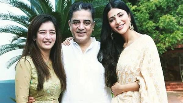 த்ரோபேக் ஃபோட்டோ வெளியிட்டு கமலுக்கு வாழ்த்து சொன்ன மகள்கள் ஸ்ருதி மற்றும் அக்ஷரா