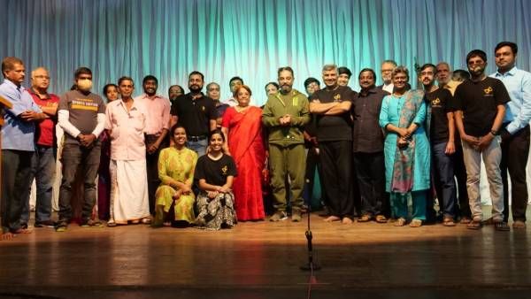 மரணத்துடனான உரையாடலாக அமைந்துள்ளது “ விநோதய சித்தம்” நாடகம்...கமல்ஹாசன் பாராட்டு !