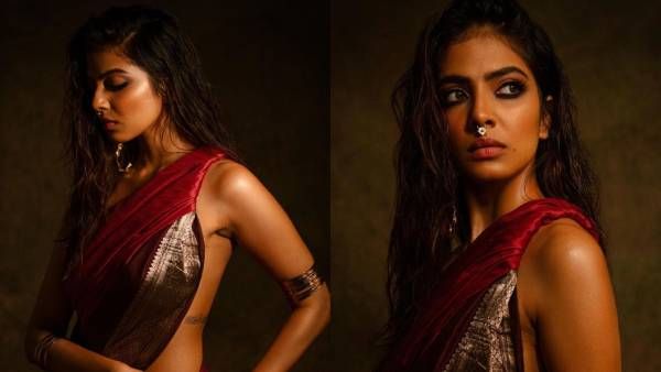 மாளுமா வாட் இஸ் திஸ்? முகம் சுளிக்கும் கவர்ச்சியில் மாளவிகா மோகனன்!