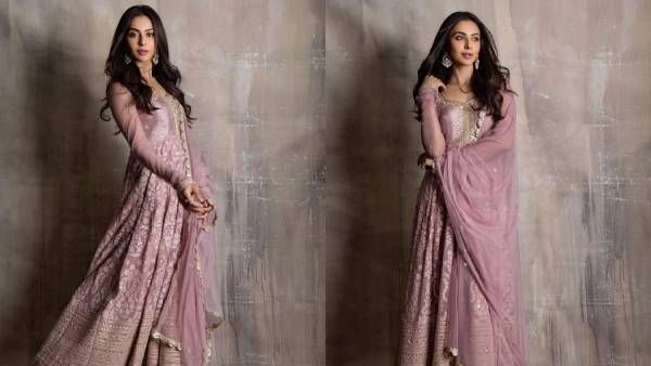 பர்புள் அனார்கலியில் நடிகை ரகுல் ப்ரீத் சிங்... என்ன ஒரு என்ன ஒரு அழகியடா!