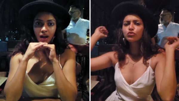 அதீத கவர்ச்சி உடையில்… அமலாபால் சொன்ன வாழ்க்கை தத்துவம்!