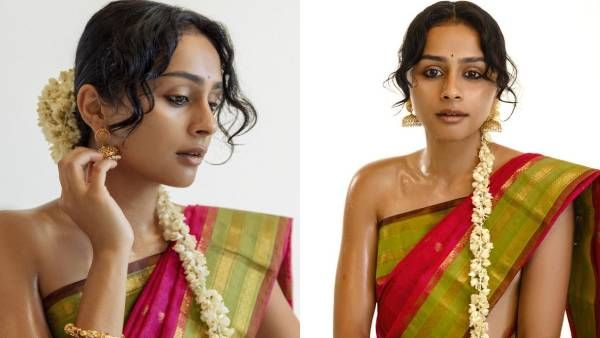 உடலில் எண்ணெய் வழிய...ப்ளவுஸ் இல்லாமல்...ஹாட் ஃபோட்டோஷுட் நடத்திய பிரபல பாடகி