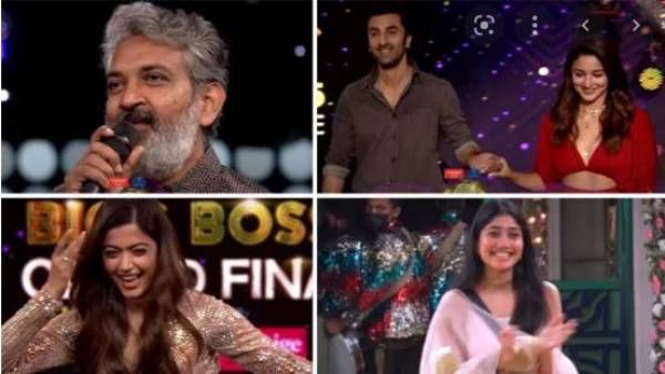 பிரம்மாண்ட பிக் பாஸ் கிராண்ட் ஃபினாலேவா இருக்கே.. ராஜமெளலி முதல் ராஷ்மிகா வரை வேற லெவல் என்ட்ரி!