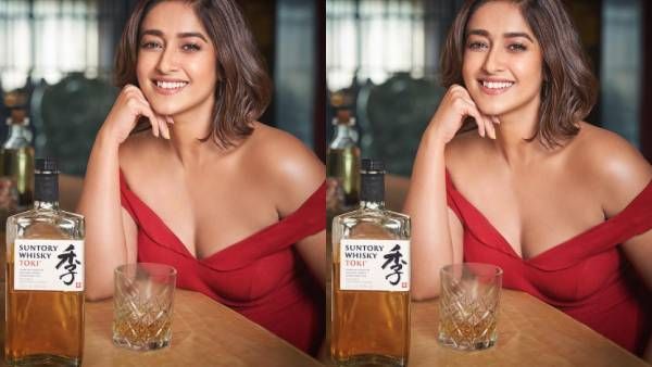 காஸ்ட்லியான சரக்கு பாட்டிலுடன்... பிரபல நடிகை போஸ்... விளாசும் நெட்டிசன்ஸ் !