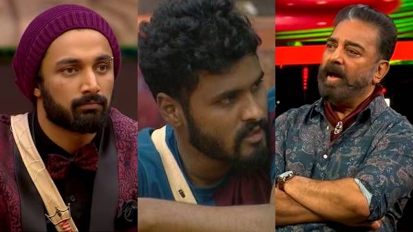 நிரூப் சண்டையா முக்கியம்...அமீர் கிஸ் அடிப்பதை பற்றி கேட்கமாட்டிங்களா ஆண்டவரே?