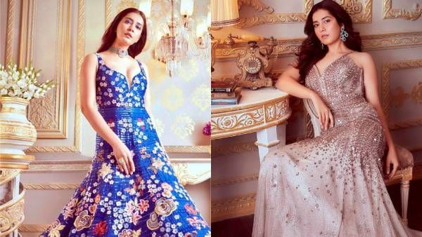 ஆப்பிள் பழம் போல பளபளன்னு மின்னும் ராஷி கண்ணா!