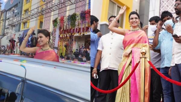 சமந்தாவை காண கடப்பாவில் அலைமோதிய ரசிகர்கள்.. ஷாப்பிங் மால் திறந்து வைத்த புகைப்படங்கள் வைரல்!